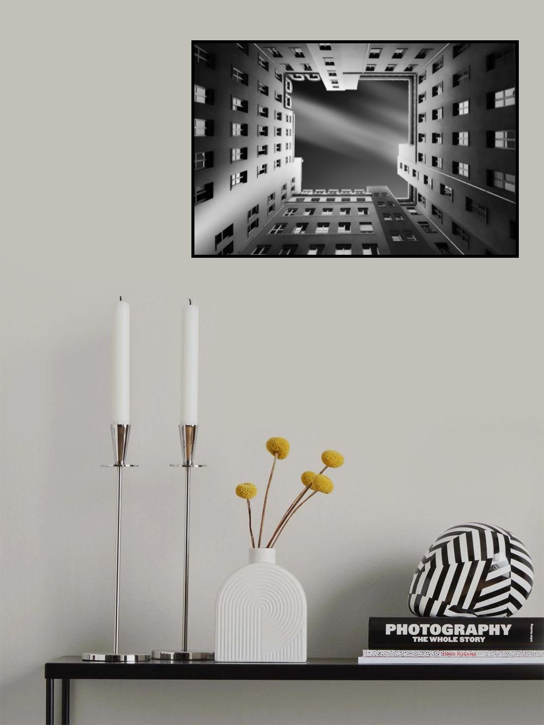 Berlin Backyards Poster och Canvastavla
