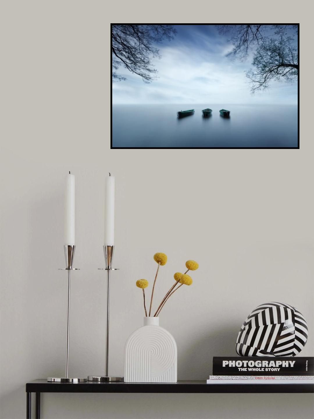 Time is a Wave Poster och Canvastavla