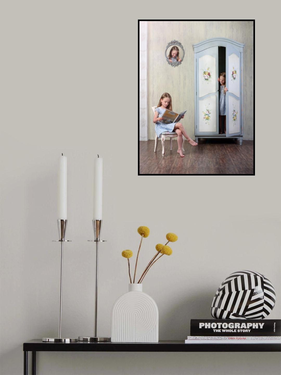 3 girls or 1? Poster och Canvastavla