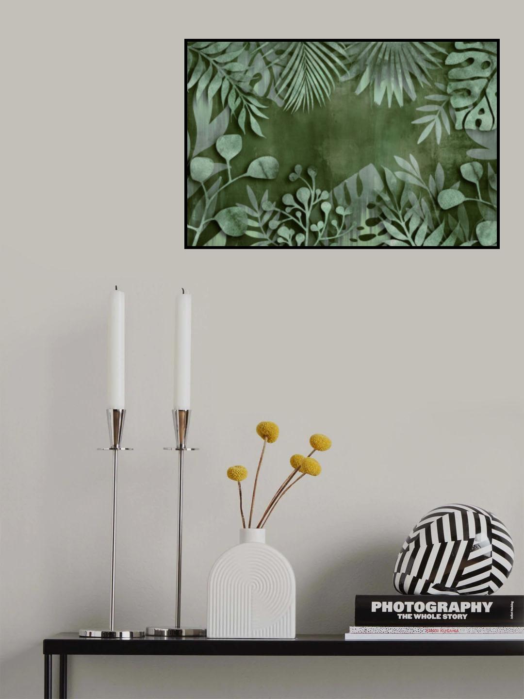 Abstract Botanical No2 Poster och Canvastavla
