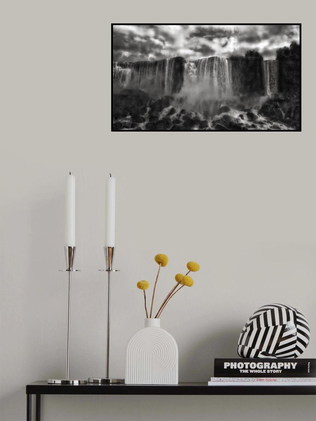 Niagara's Cave of the Winds Poster och Canvastavla