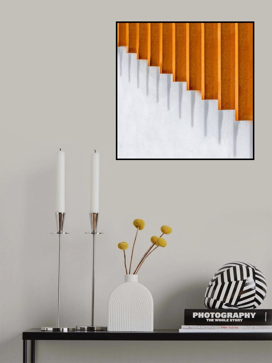 Lines and shadow Poster och Canvastavla