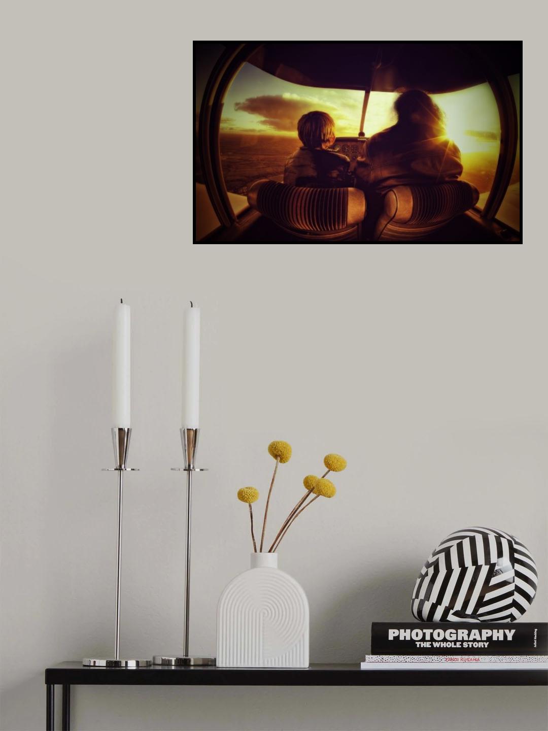 Flying Poster och Canvastavla