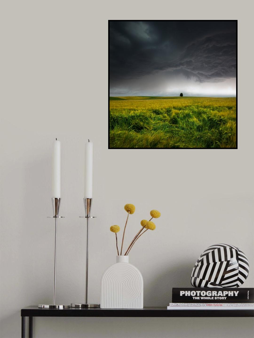 Sommergewitter Poster och Canvastavla