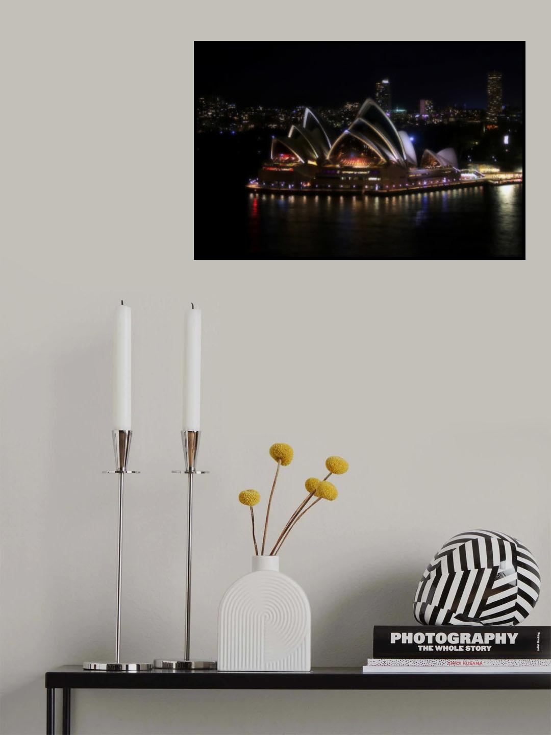 By Night Poster och Canvastavla
