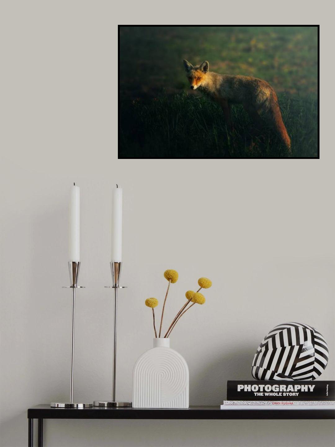 Mr.Fox Poster och Canvastavla