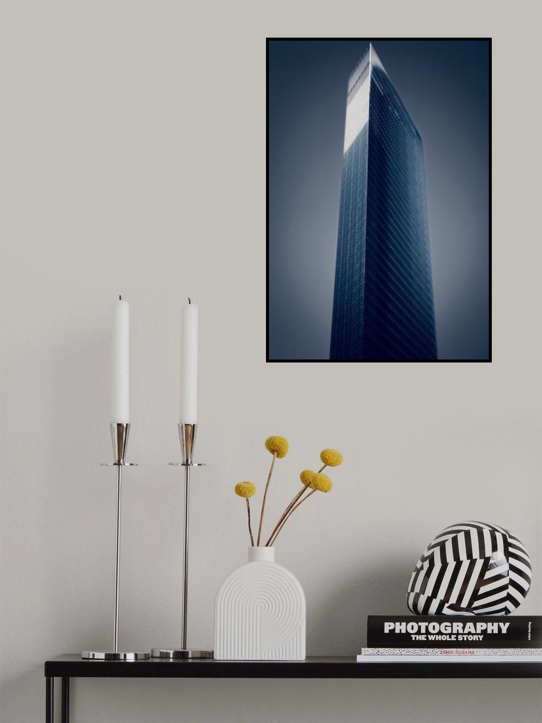 A building as thin as paper Poster och Canvastavla