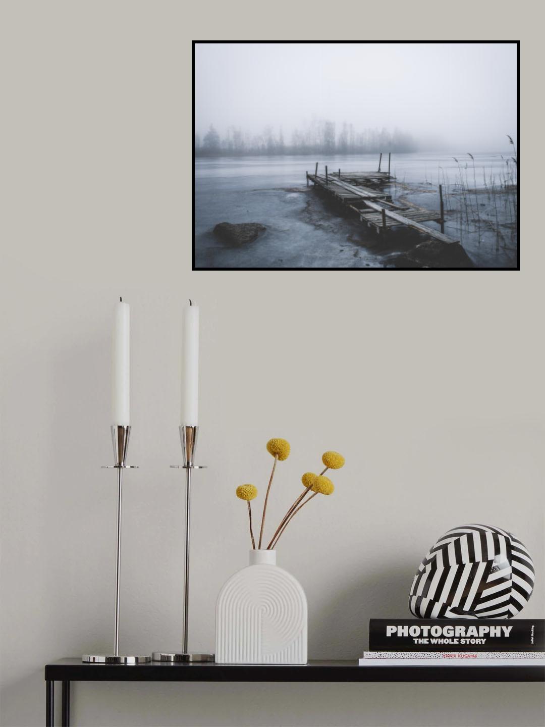 Left for winter Poster och Canvastavla