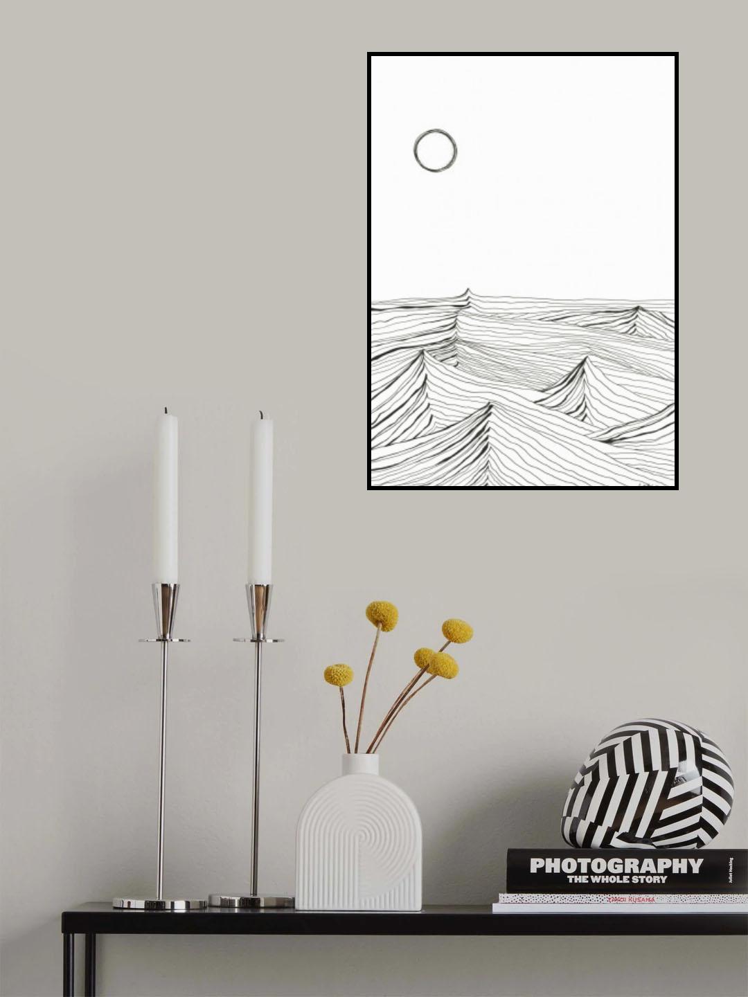 Landscape Poster och Canvastavla