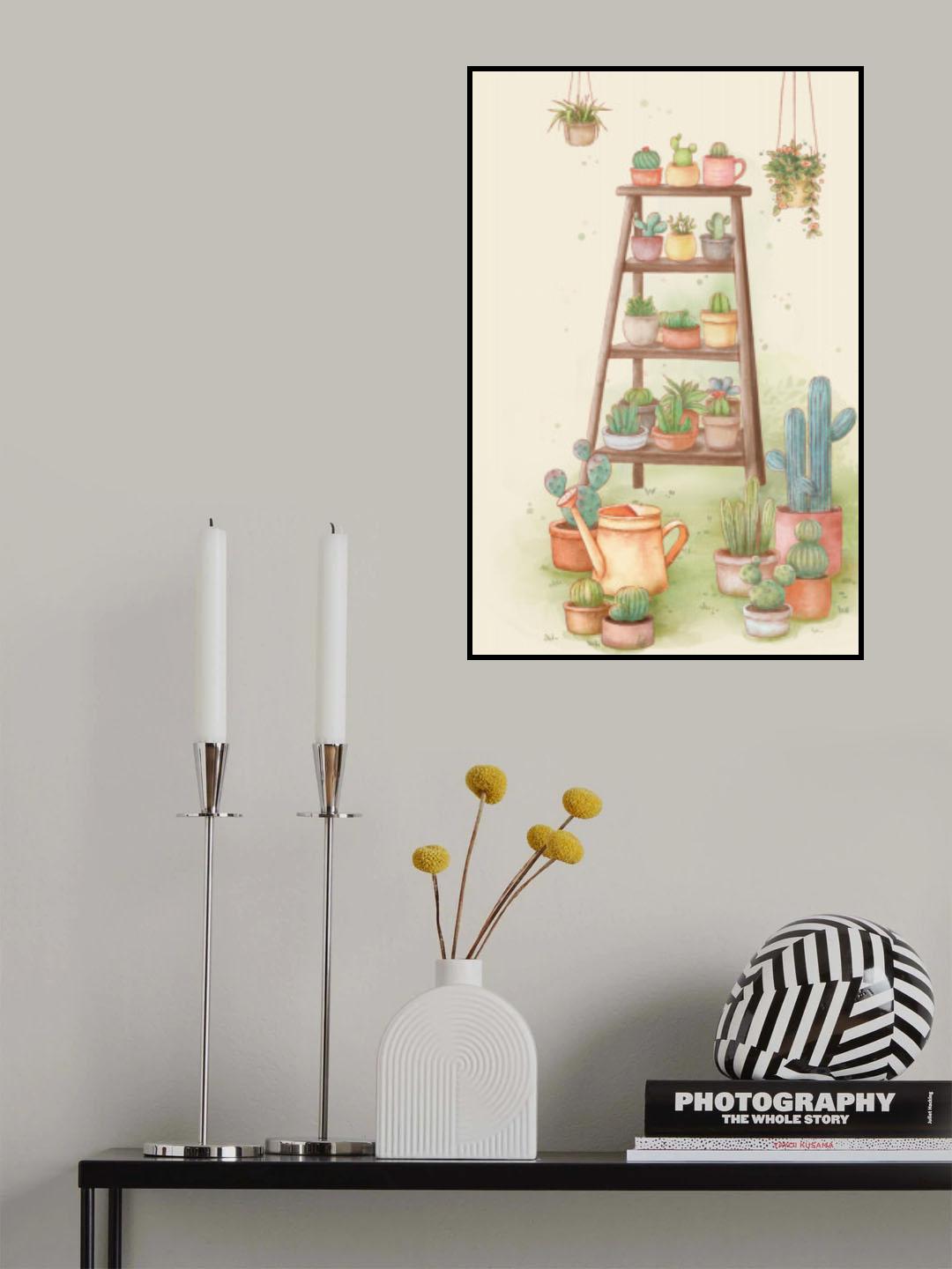 Outdoor cactus species 2 Poster och Canvastavla