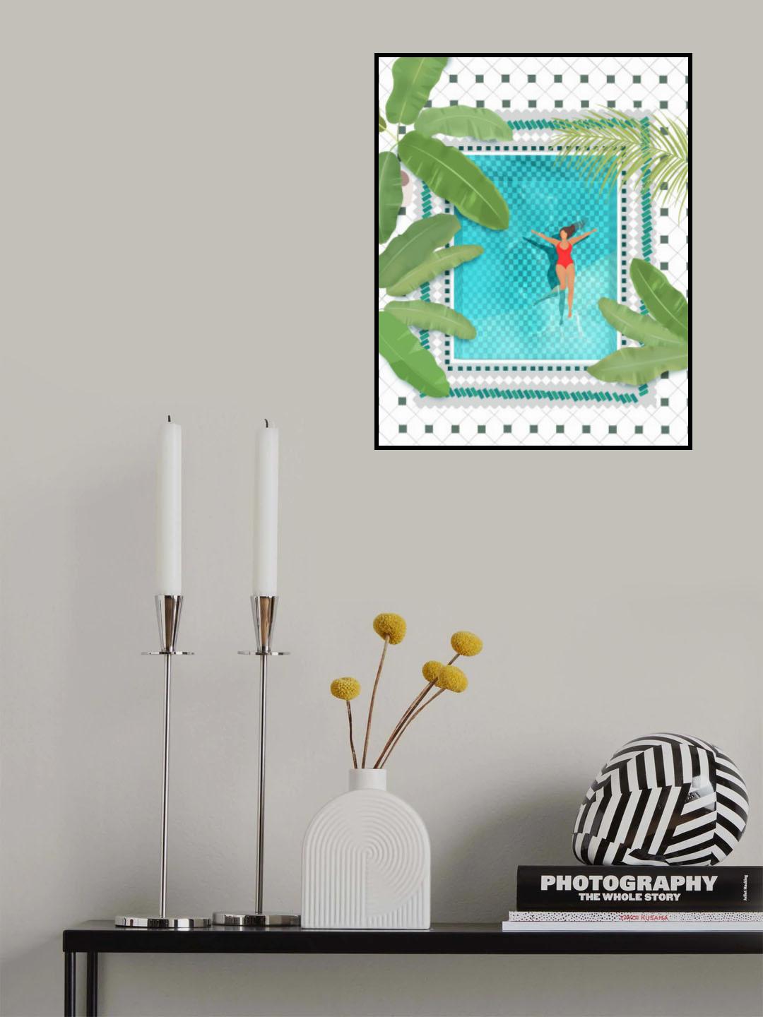 Riad Pool Poster PL