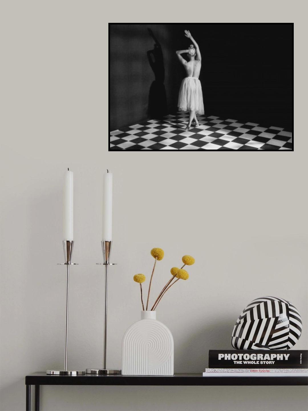 Chess Poster och Canvastavla