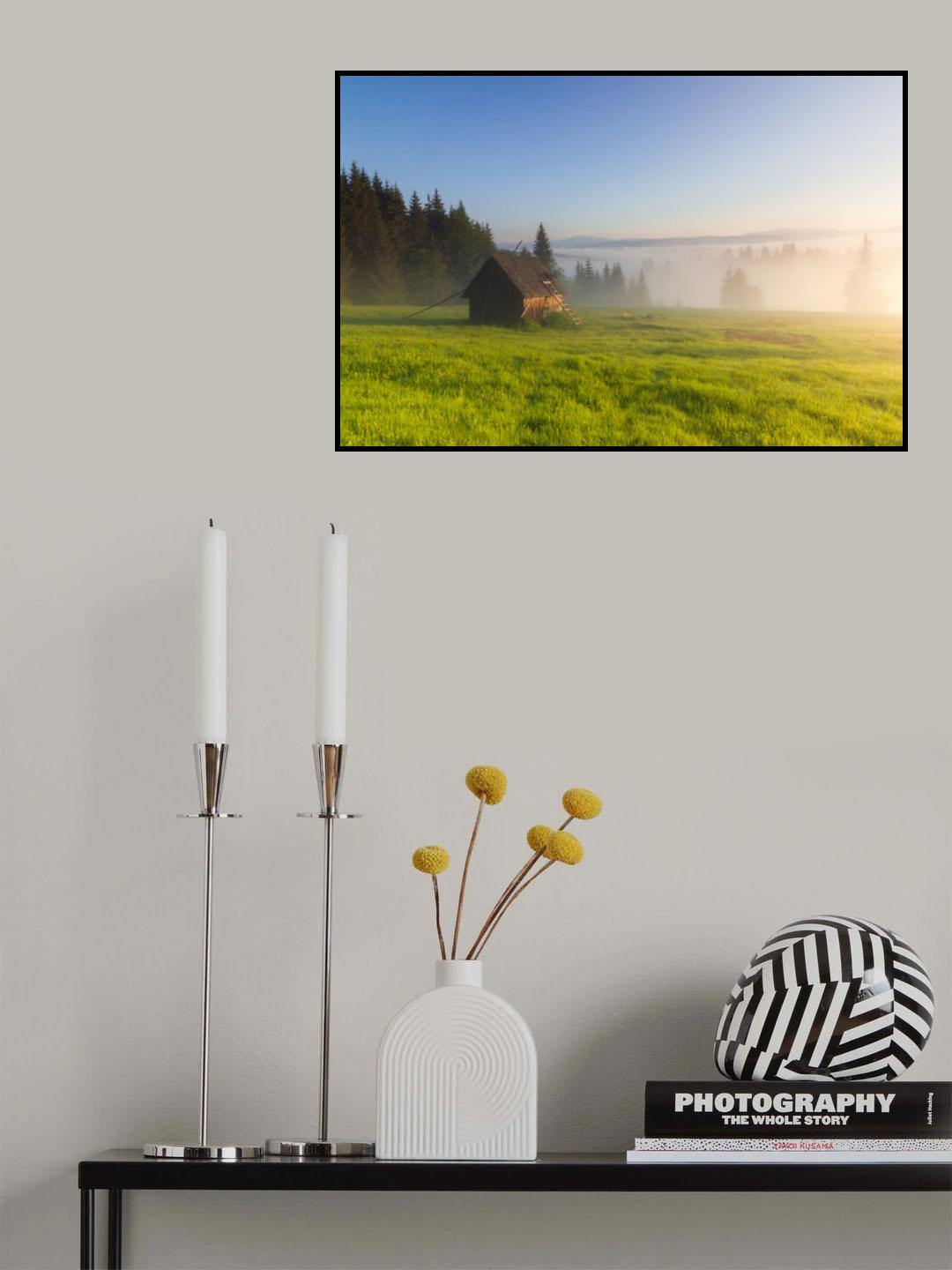 Morning in Bucuvina Poster och Canvastavla