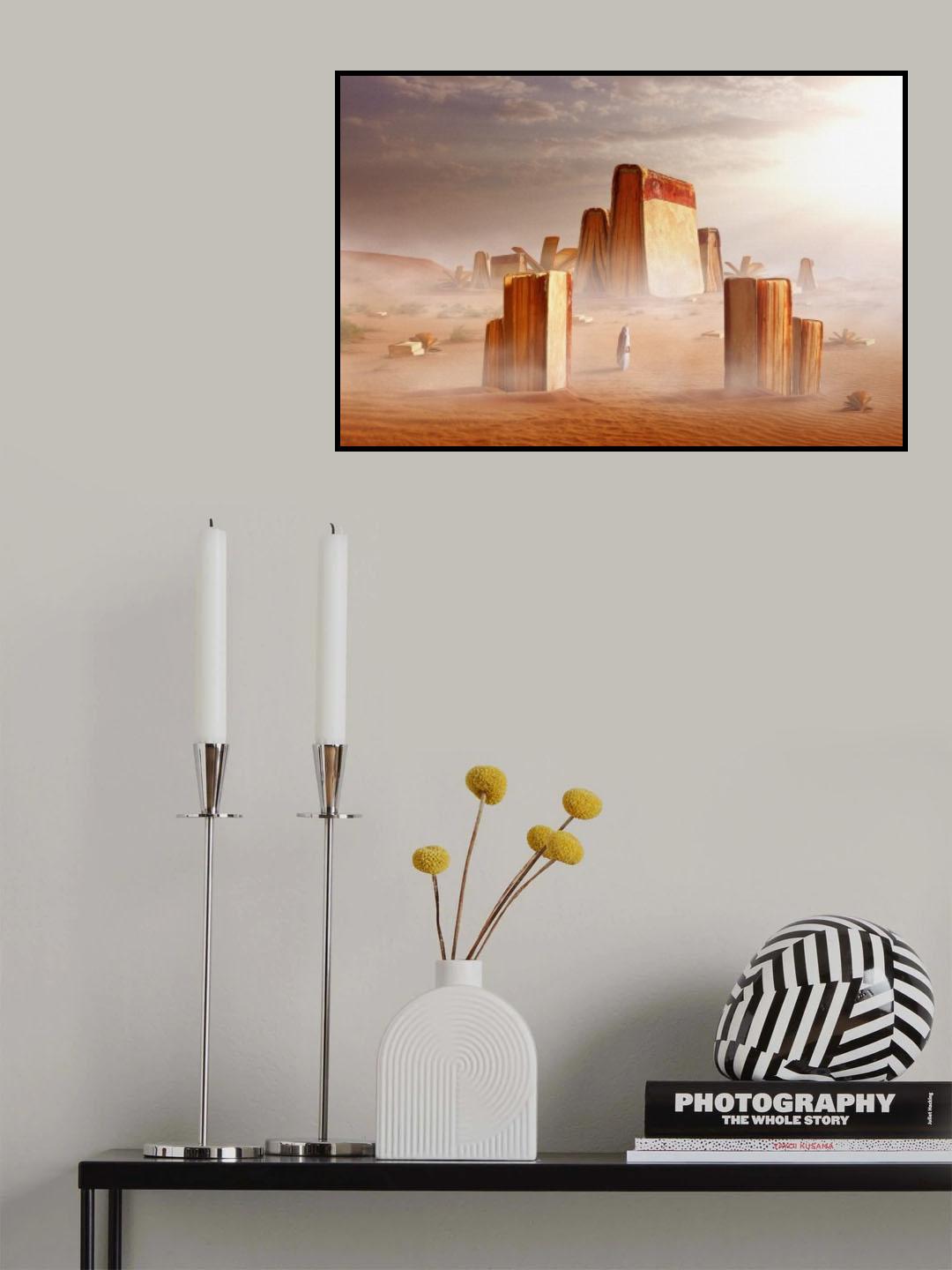 City books Poster och Canvastavla