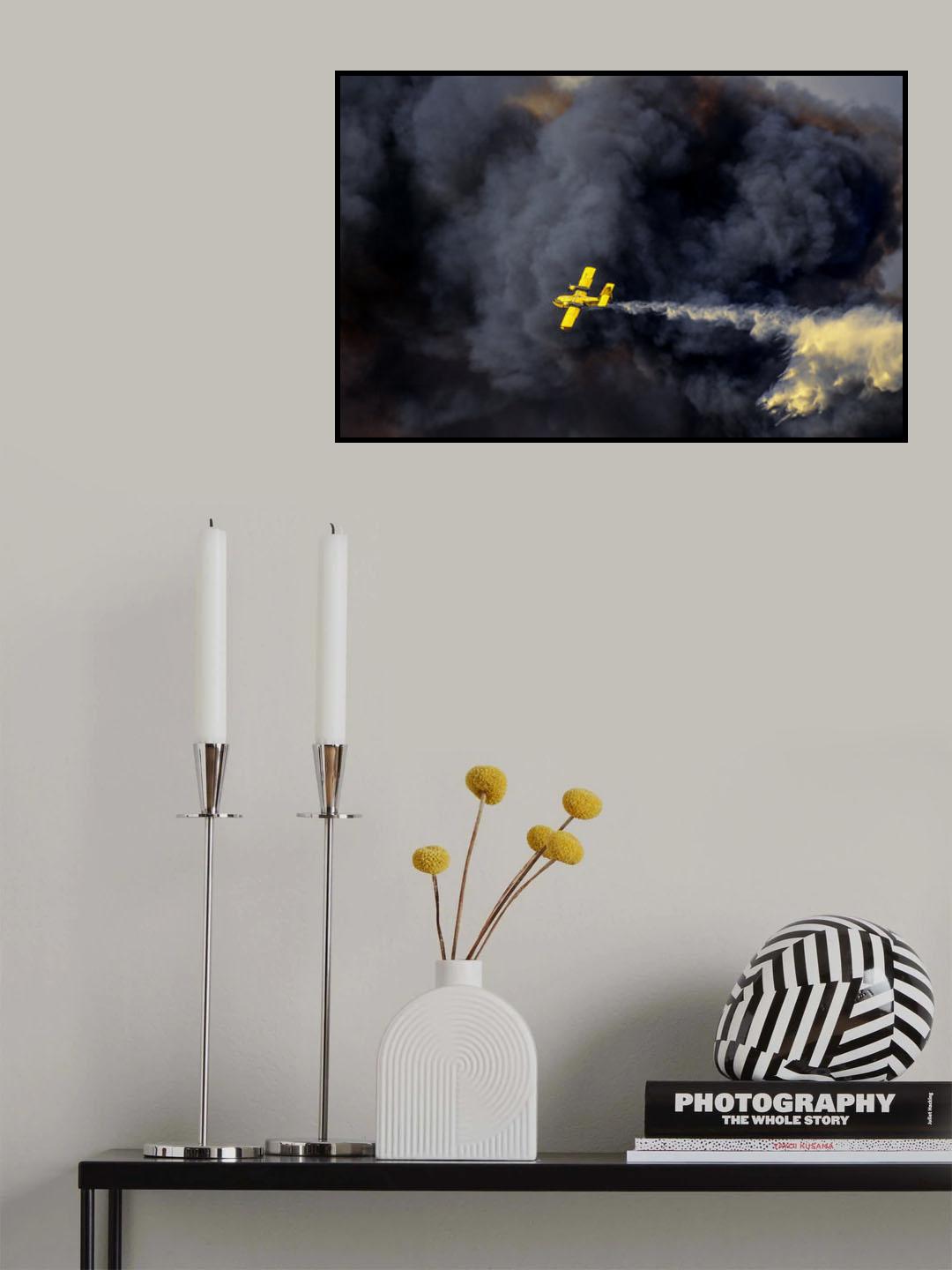 Firefighting aircraft \ 2 Poster och Canvastavla