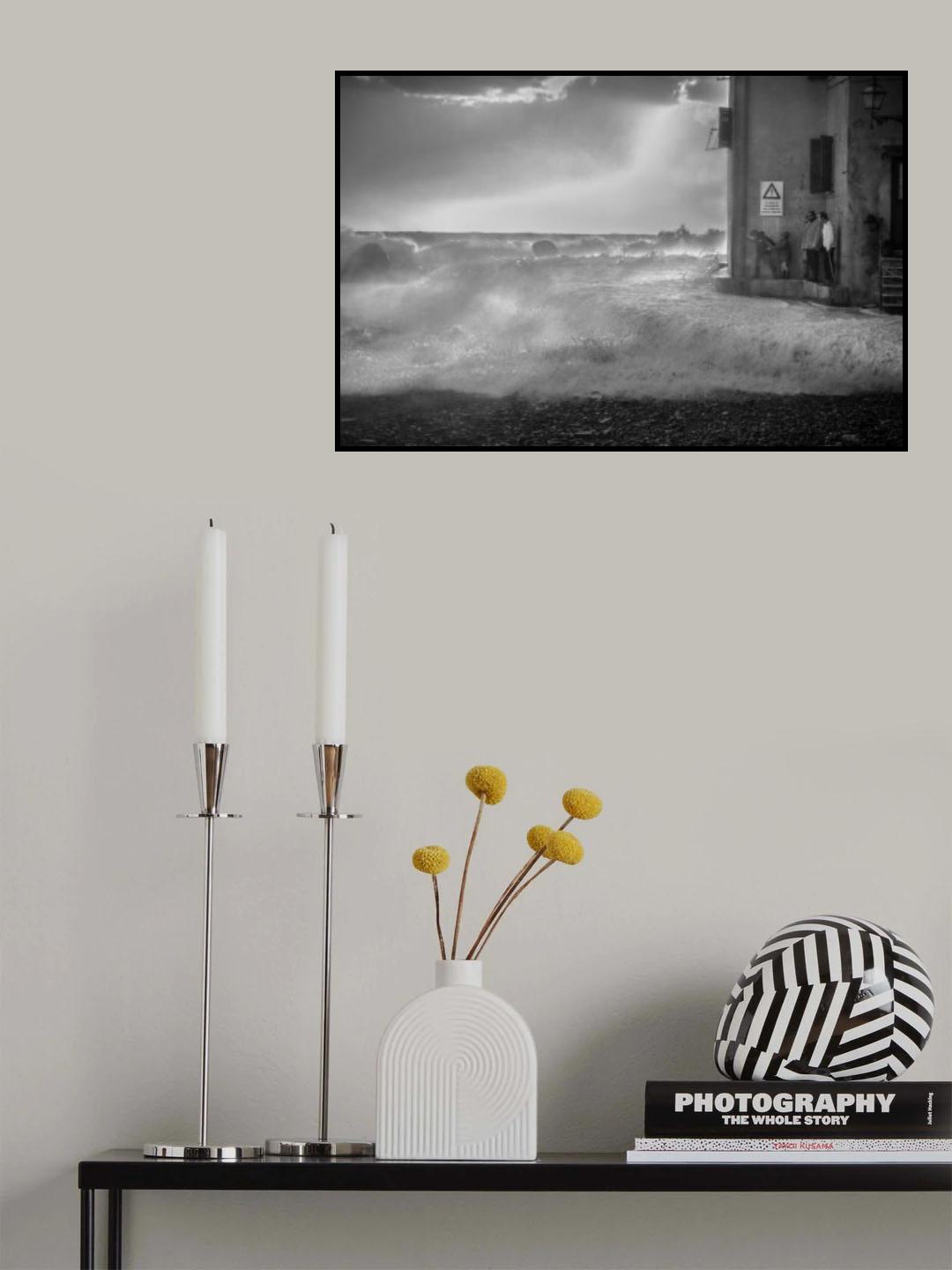 Beware of the Sea Storm! Poster och Canvastavla