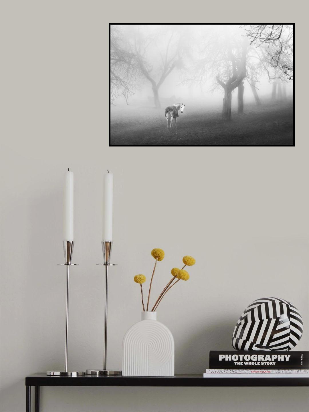 Horse invitation Poster och Canvastavla