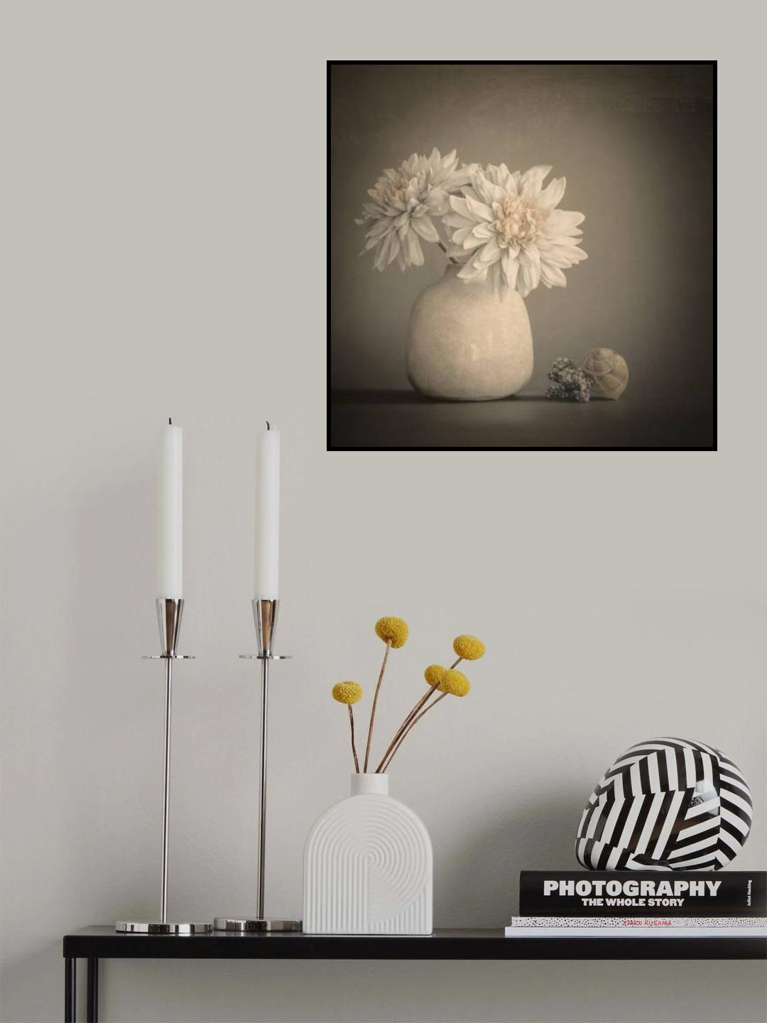White and Fine Poster och Canvastavla