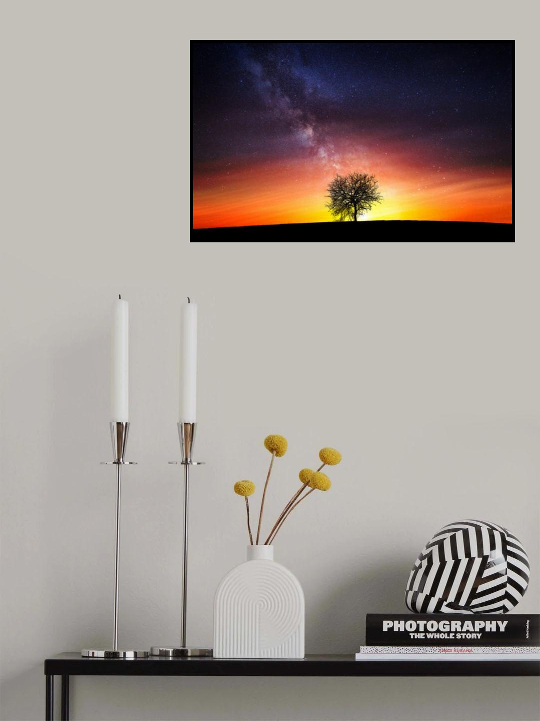 Milky Way Poster och Canvastavla