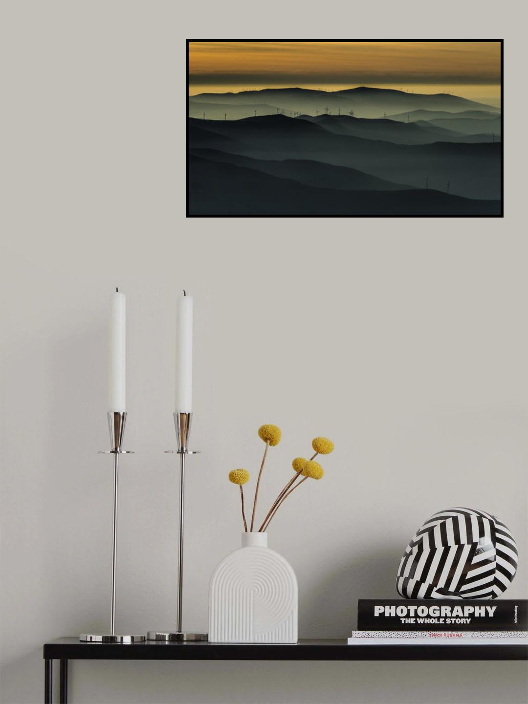 below the horizon Poster och Canvastavla