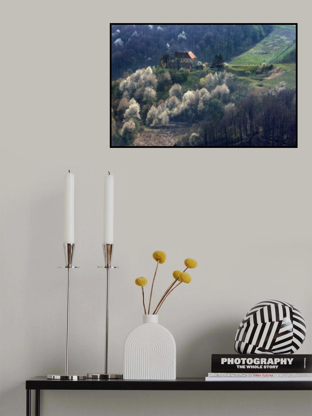 I love april Poster och Canvastavla