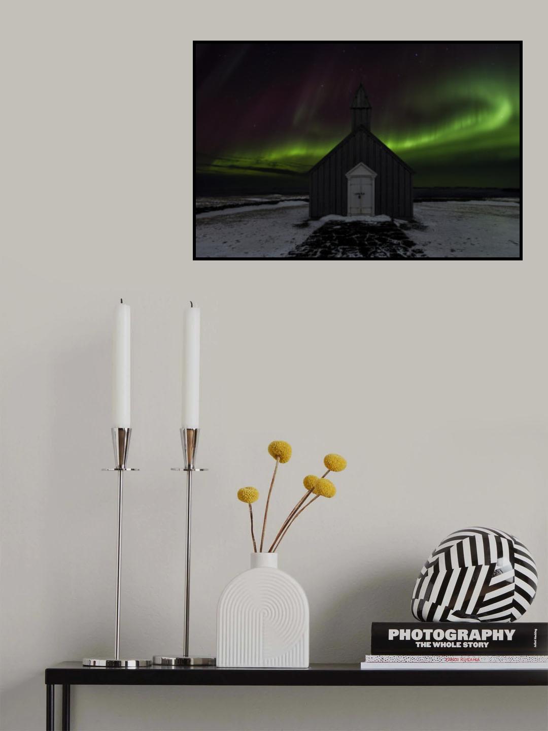 The dark church Poster och Canvastavla