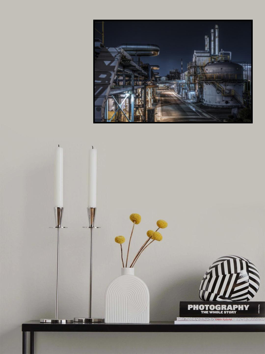 technoscape Poster och Canvastavla