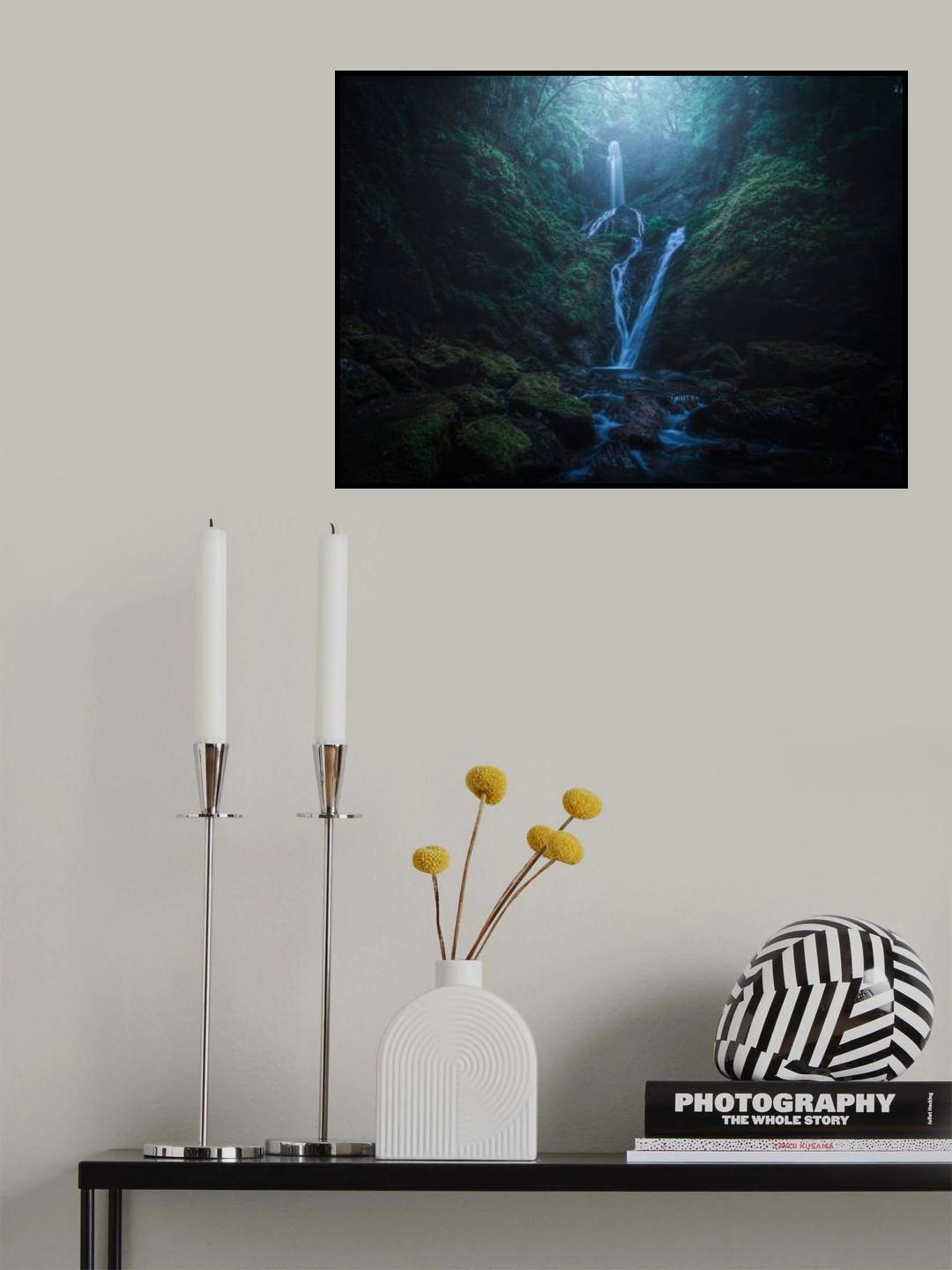 Amagoi waterfall Poster och Canvastavla