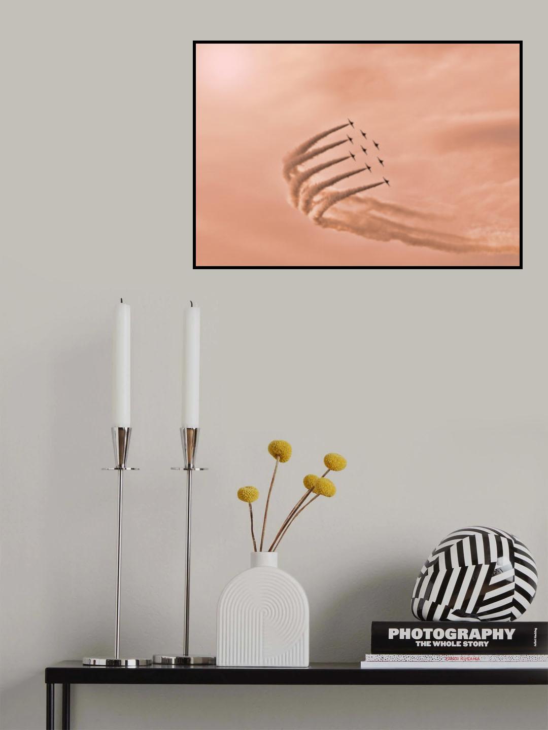 Sunset Arrows Poster och Canvastavla