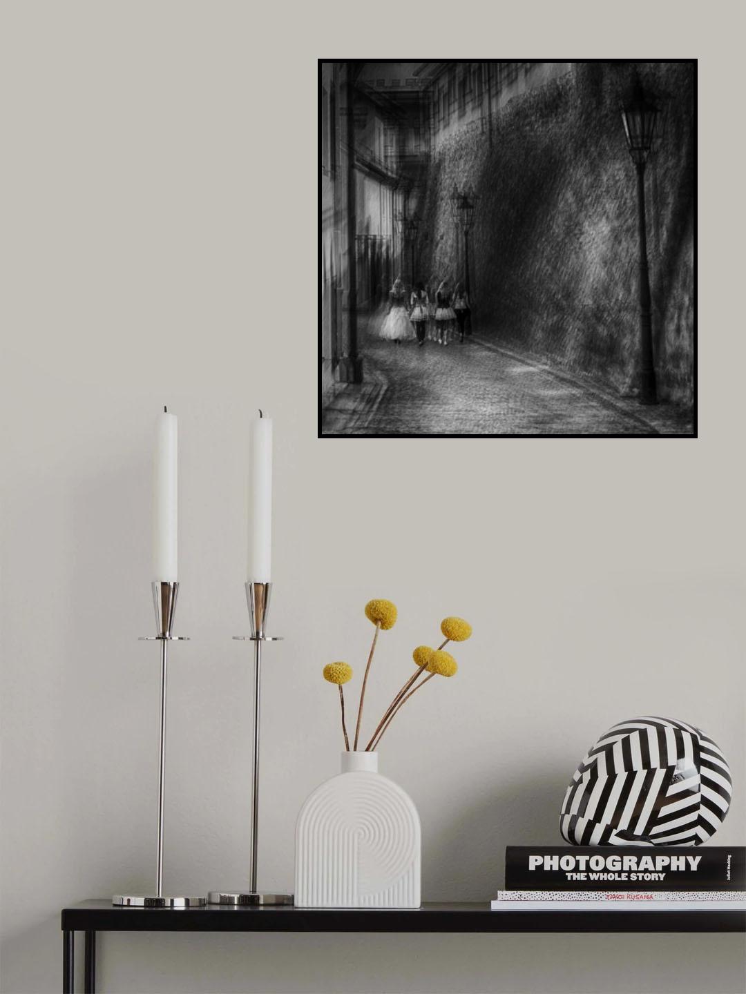 the beauties of the village Poster och Canvastavla