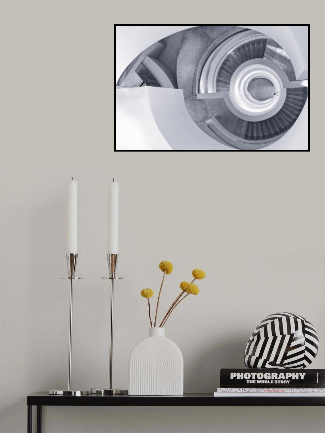 LUMA Staircase Poster och Canvastavla