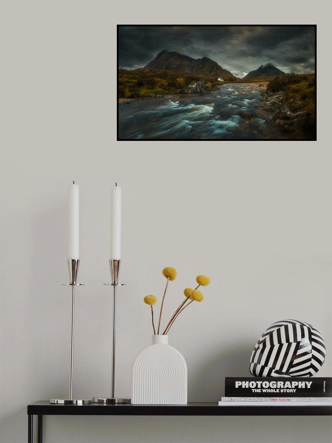 Glen Coe Poster och Canvastavla