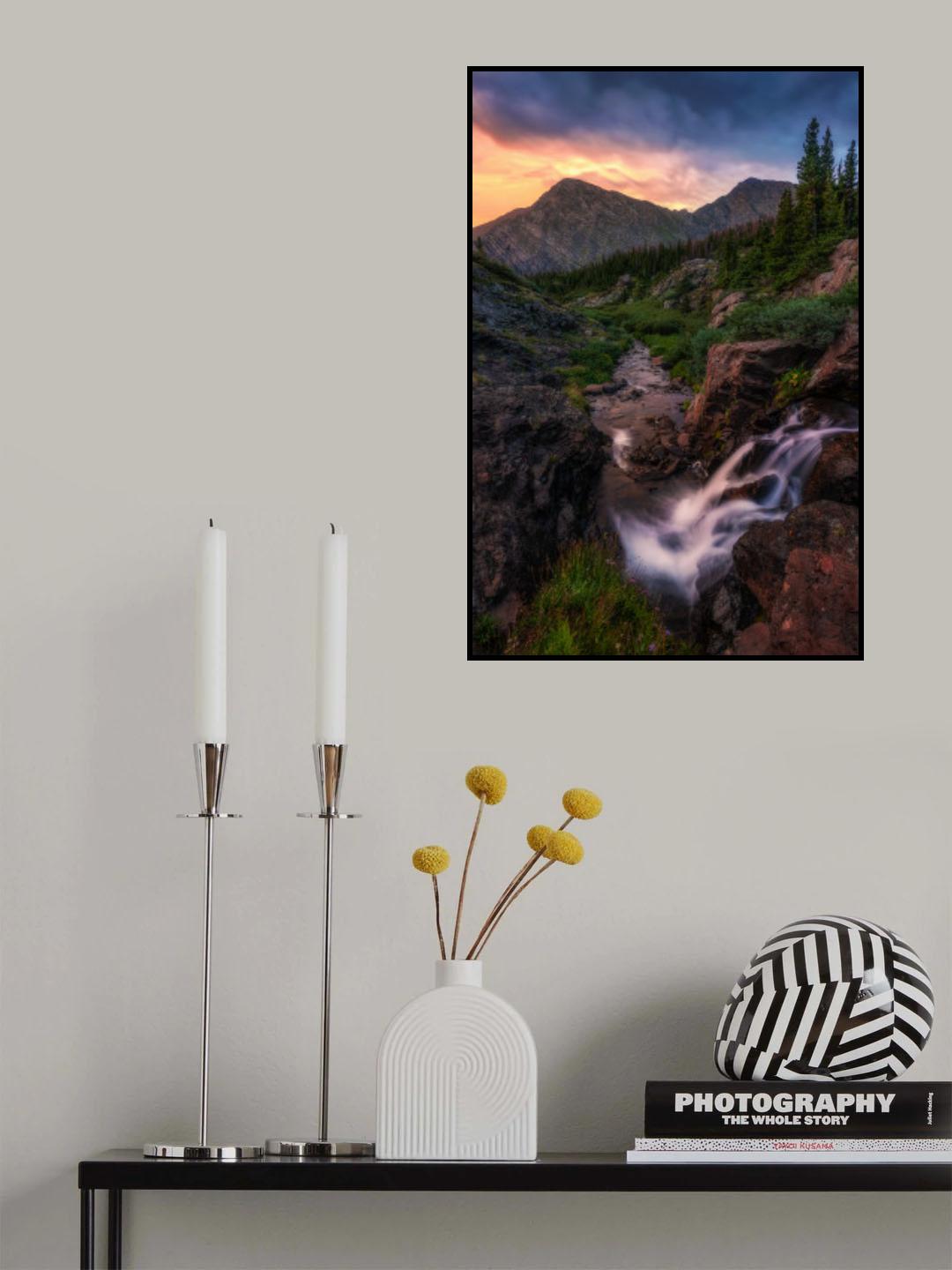 Dawn at Wilderness Poster och Canvastavla