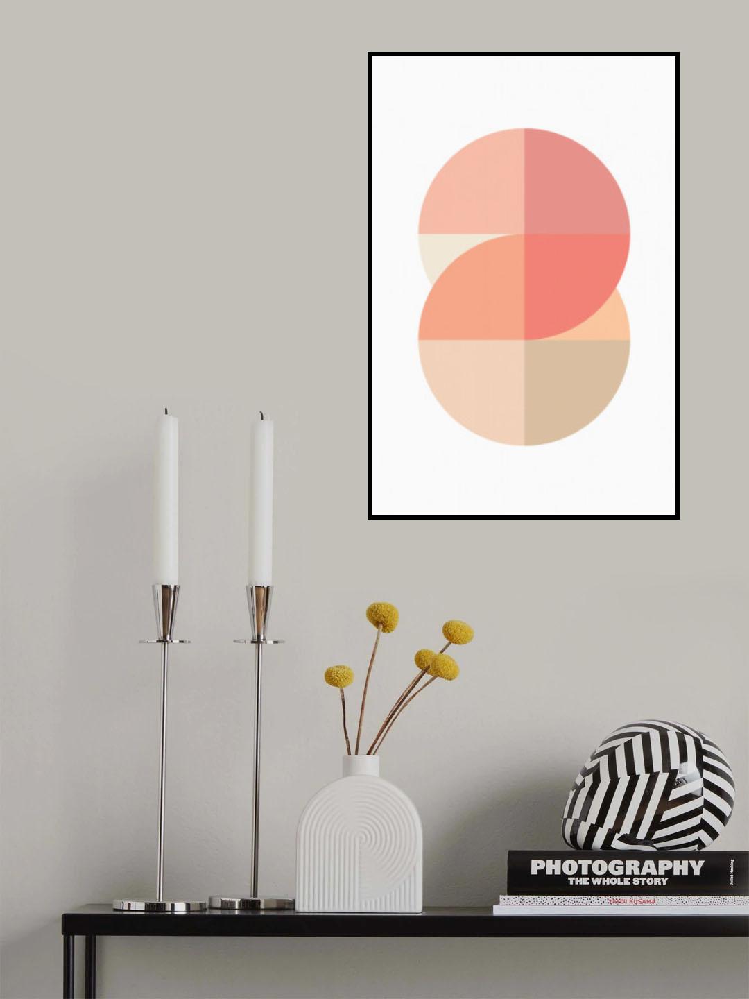 Peach 36 Poster och Canvastavla