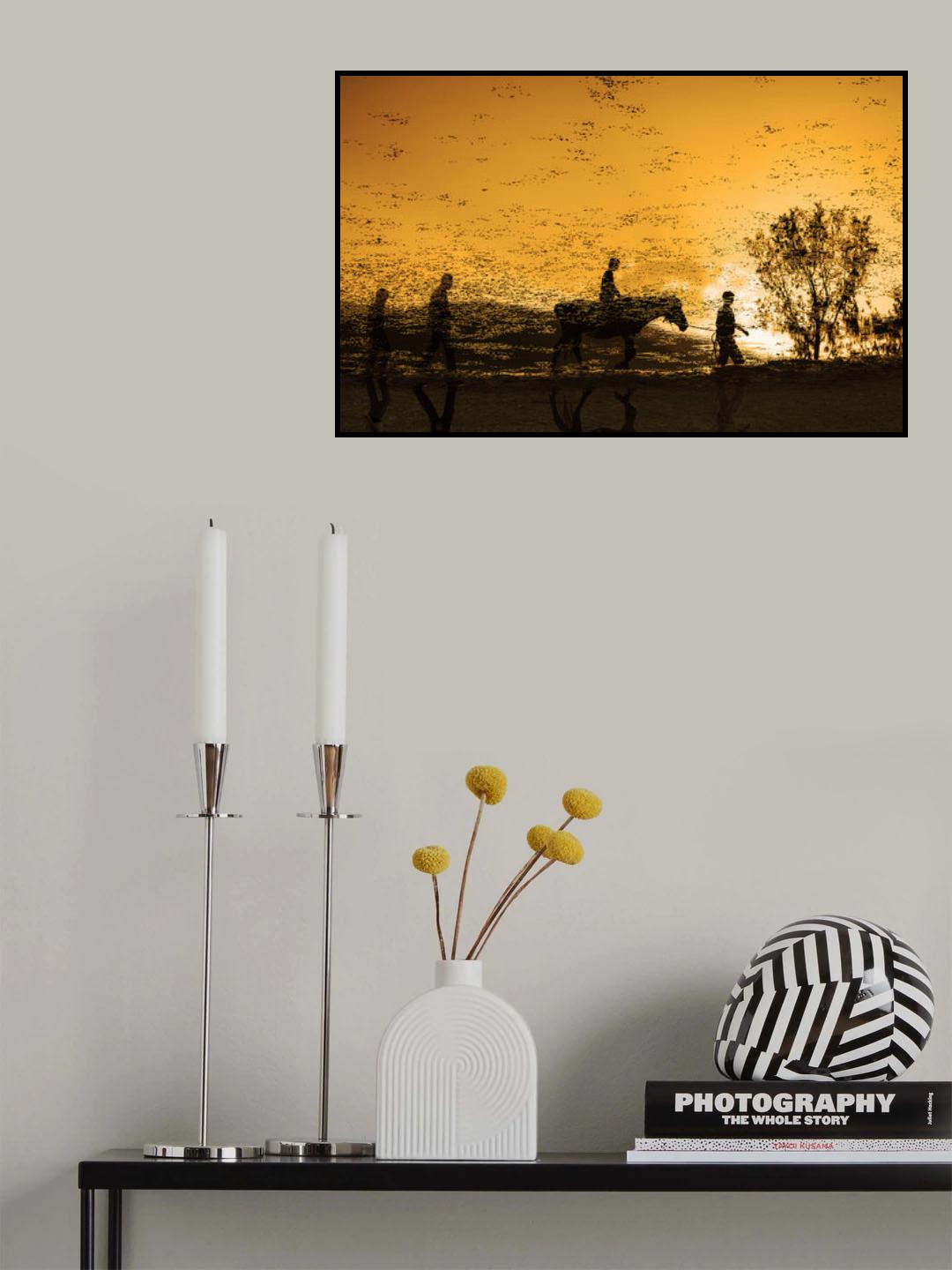 sunset Poster och Canvastavla