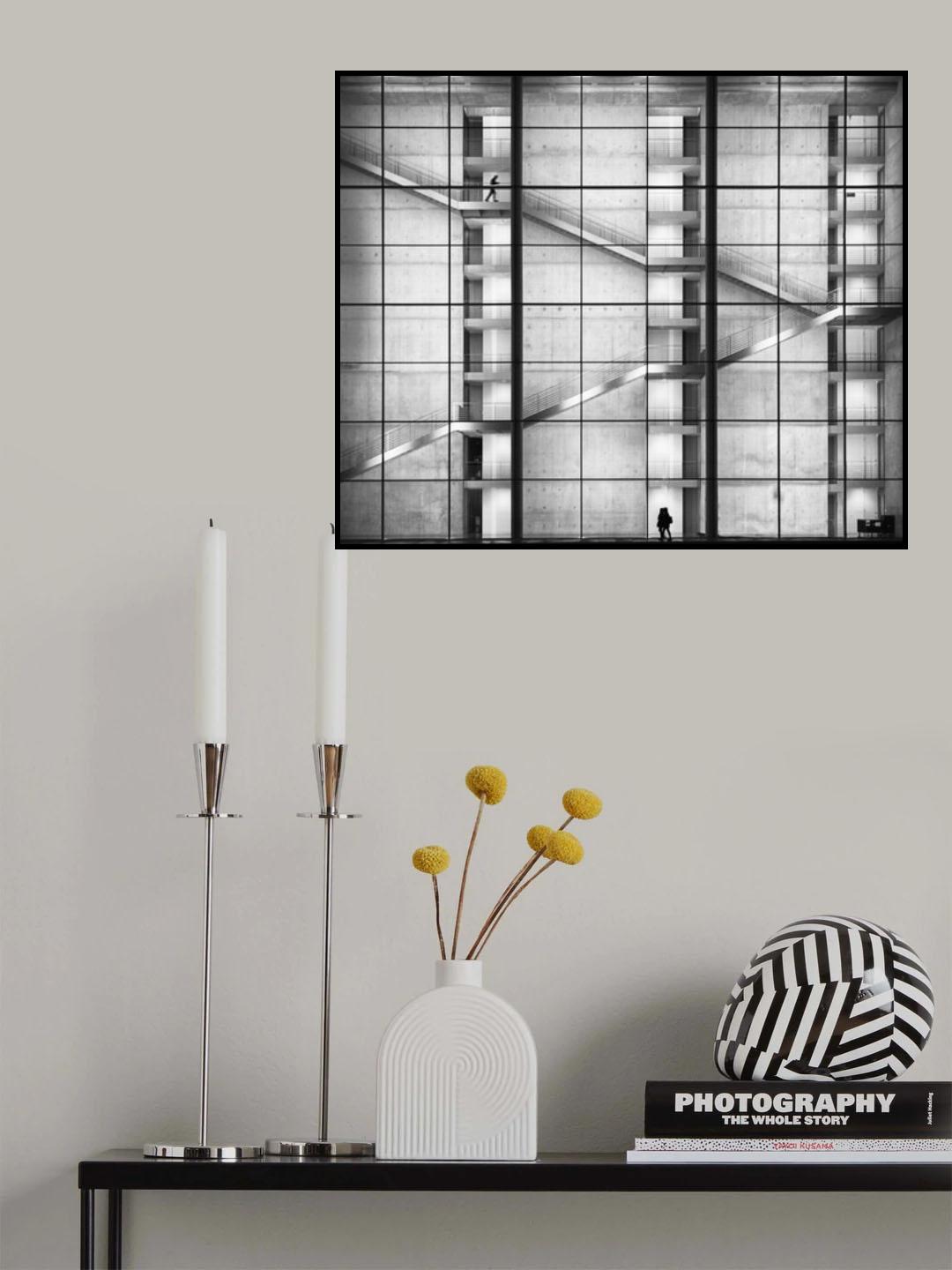 Stairs Poster och Canvastavla