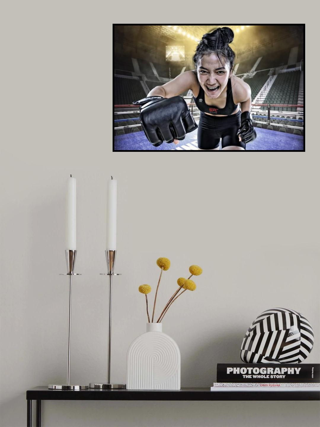 lady big jab Poster och Canvastavla