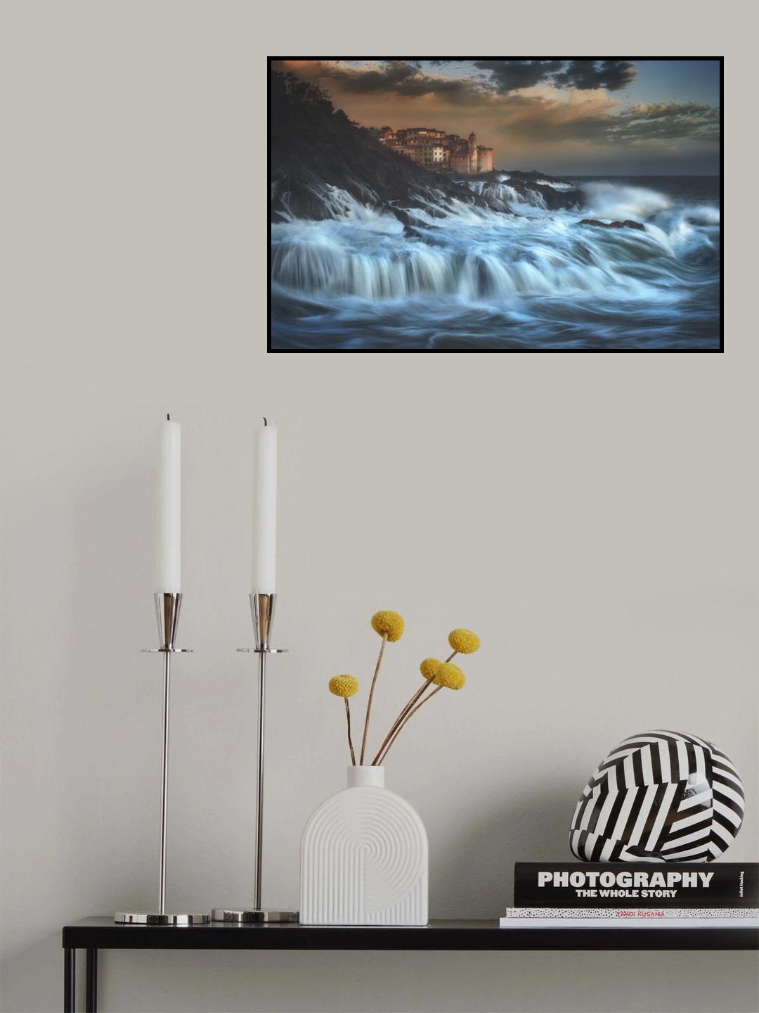 TELLARO WATER FALL Poster och Canvastavla