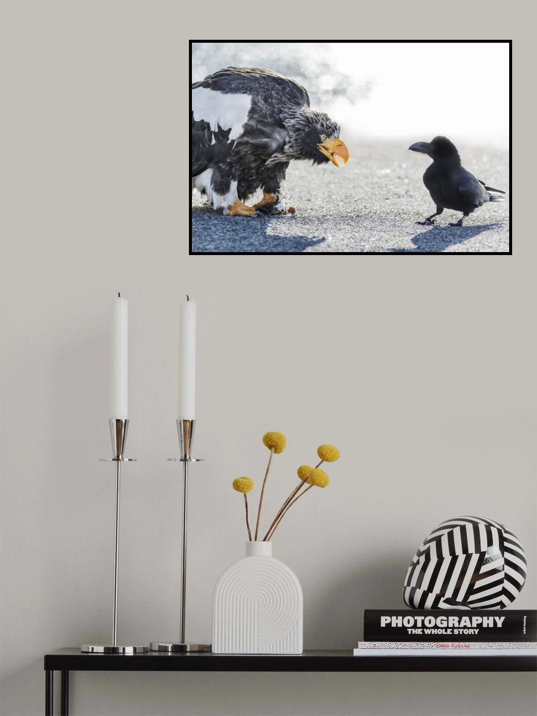 Morning greeting Poster och Canvastavla