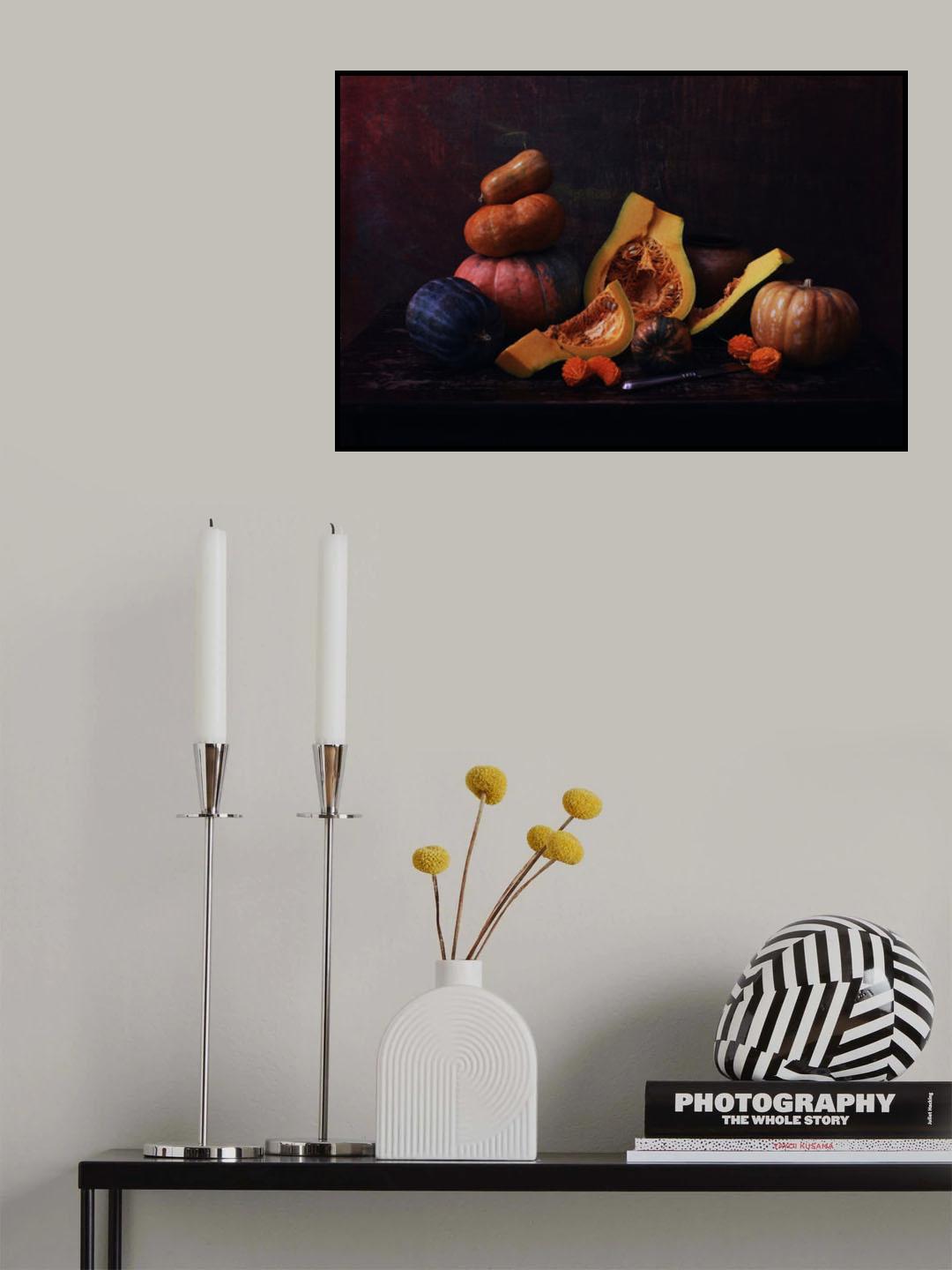 Many Pumpkins Poster och Canvastavla