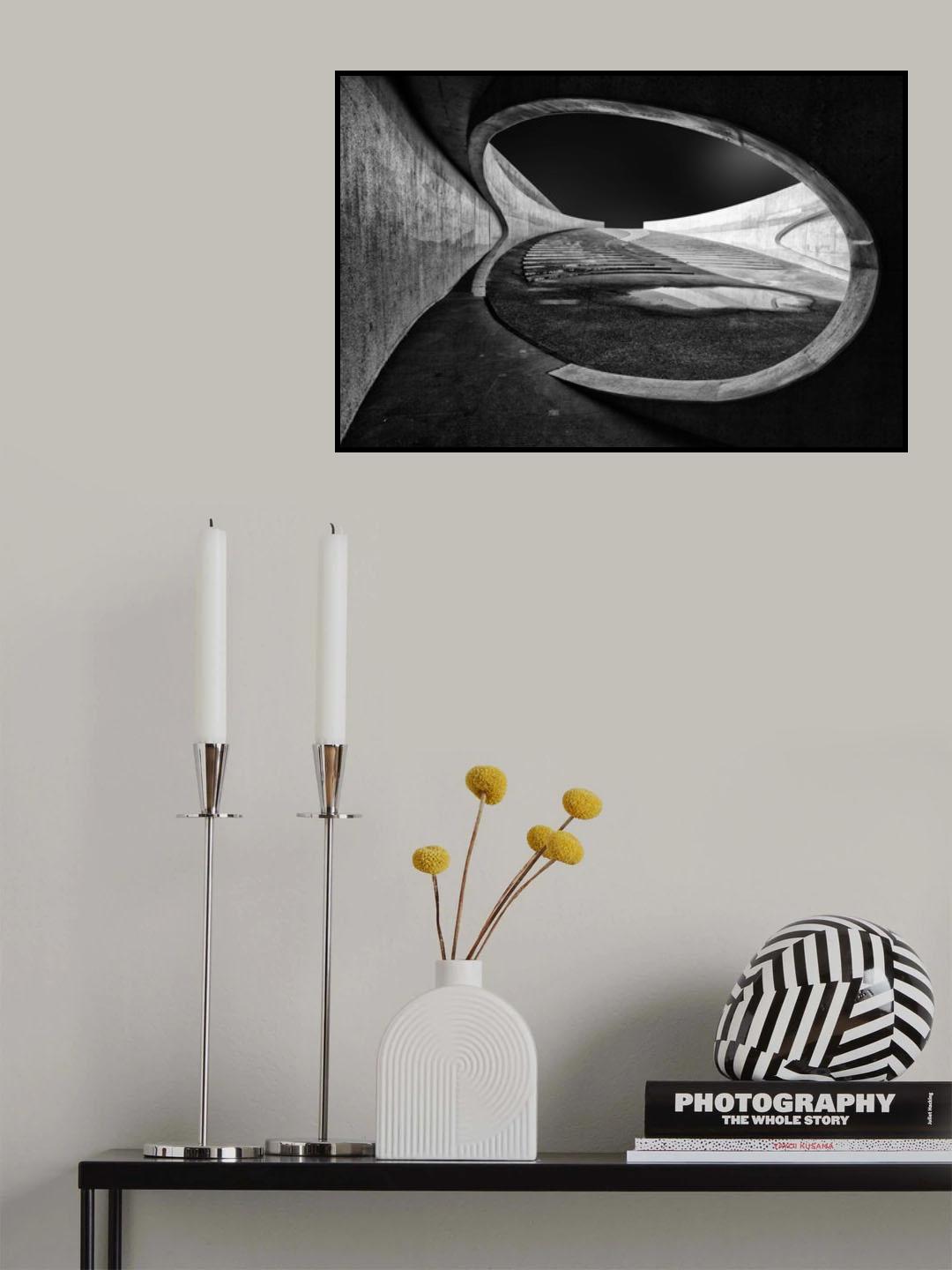 Throught the hole Poster och Canvastavla
