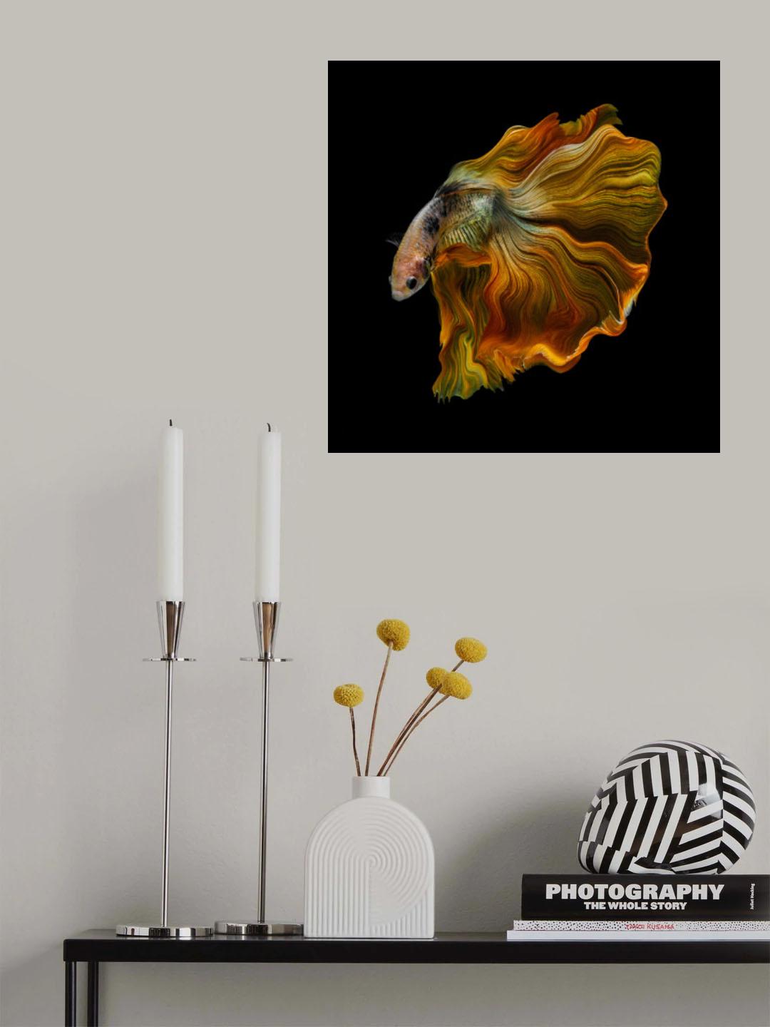 THE GOLDEN BETTA Poster och Canvastavla