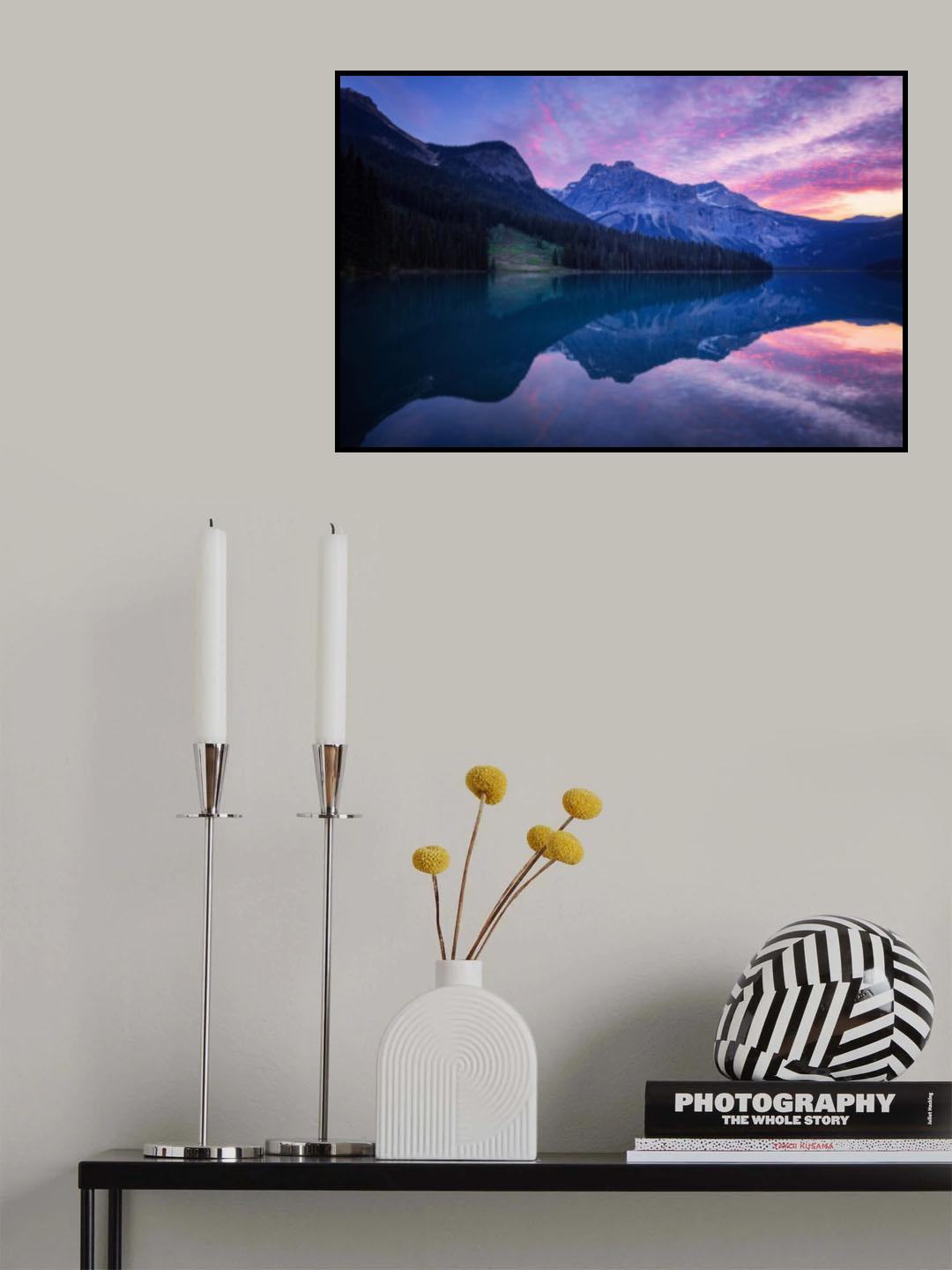 Emerald Enchantment Poster och Canvastavla