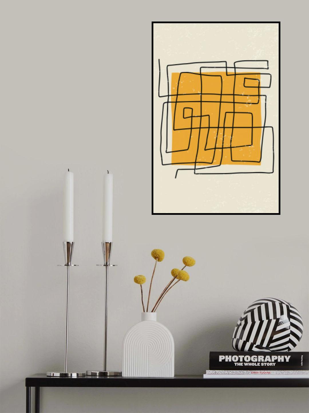 Abstract Color Set #2 Poster och Canvastavla