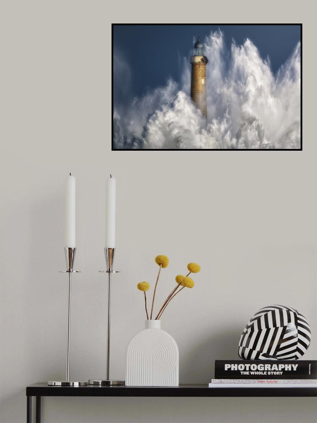 The power of the sea. Poster och Canvastavla
