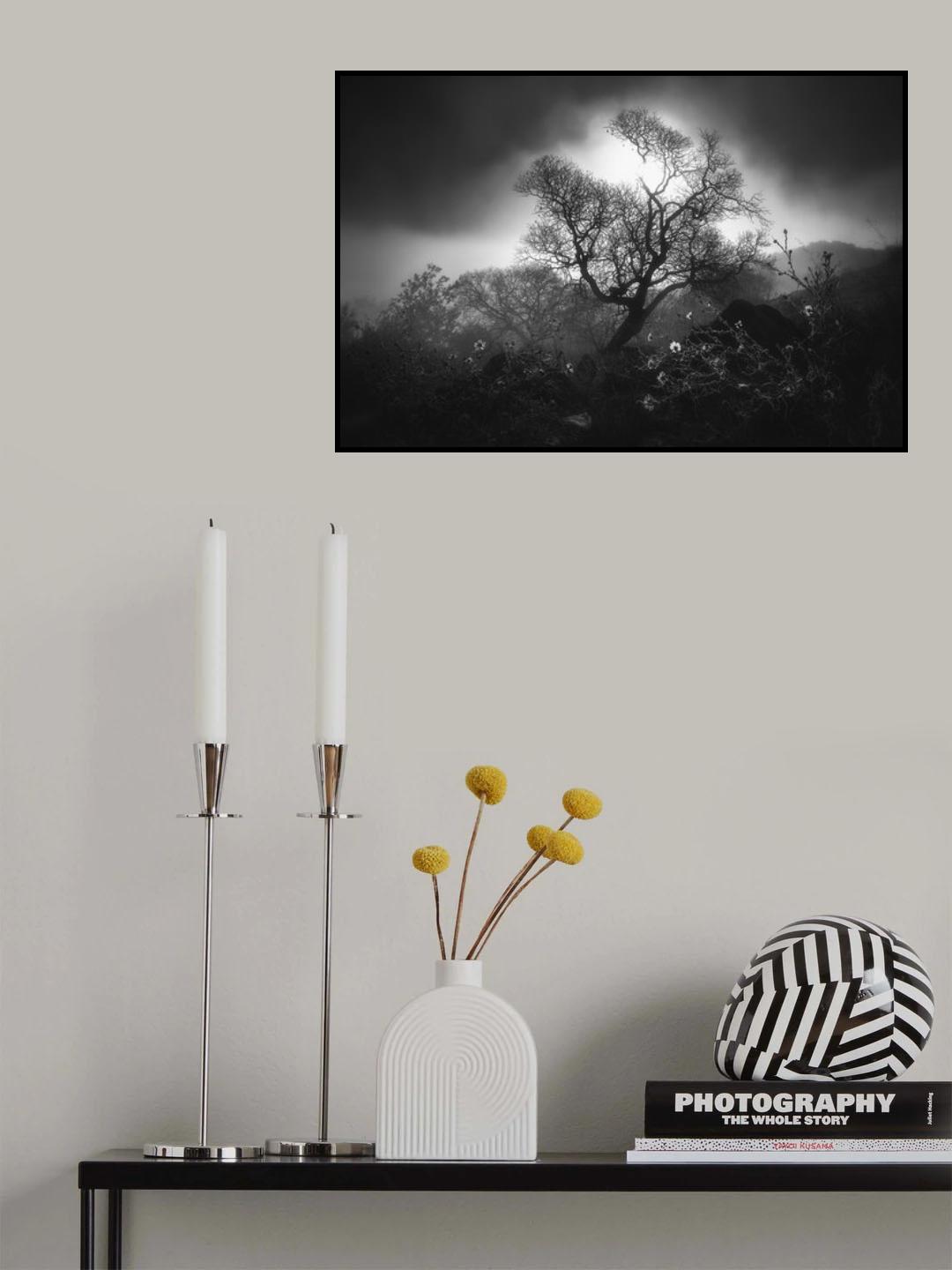 Fog Scene Poster och Canvastavla