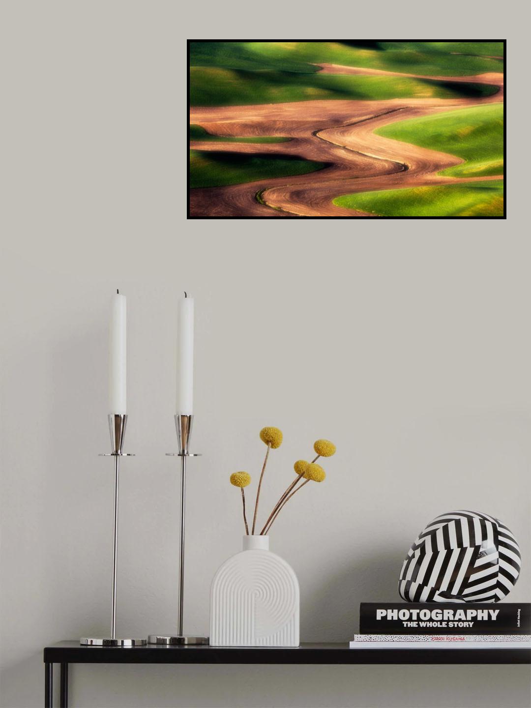 Flow Poster och Canvastavla