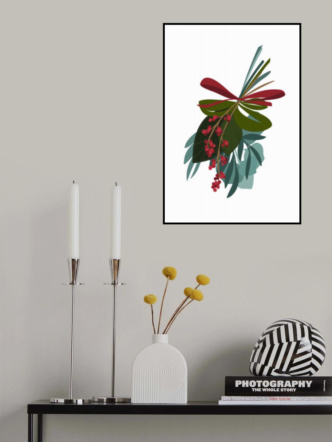 Thea holiday bouquet Poster och Canvastavla