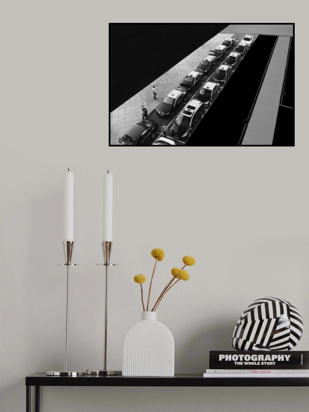 Waiting Lines Poster och Canvastavla