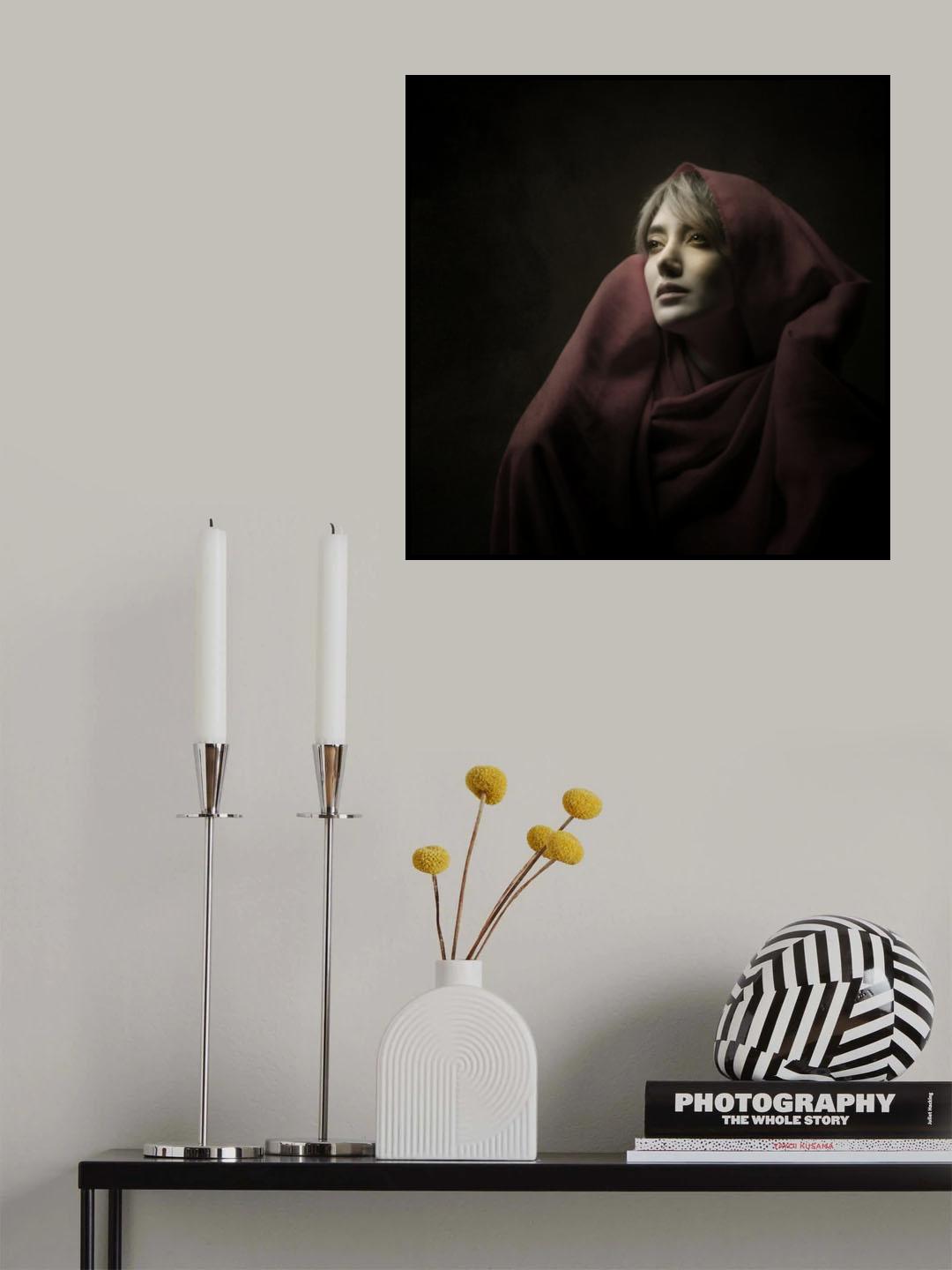 Persian Girl Poster och Canvastavla